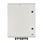 EMITER Switchgear attached DCAC hermetic IP66 EMITTER with DC surge arrester Dehn 1000V type 1+2, 6 x PV string, 6 x MPPT // og. AC Dehn type 1+2, 100A 3-F, FR 100A, syg. Faz + Socket | EM-1096_DCAC | 5904473570747
