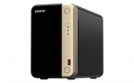 QNAP  TS-264 NAS Tower Intel&reg; Celeron&reg; N5095 8 GB 0 TB  QTS Black, Gold | TS-264-8G | 4711103082331
