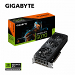 GIGABYTE Graphics card GeForce RTX 5070 WINDFORCE SFF 12G 192BIT GDDR7 3DP/HDMI | GV-N5070WF3-12GD | 4719331356132
