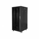 LANBERG  FF01-6827-12B rack cabinet 27U Freestanding rack Black | FF01-6827-12B | 5901969414936