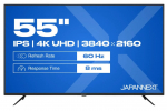JAPANNEXT JN-IPS550UHD60F computer monitor 139.7 cm (55") 3840 x 2160 pixels 4K Ultra HD LCD Black | 560204 | 4589511188811
