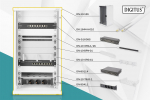 Digitus  Network Set - 254 mm (10") - 12U, 312 x 300 mm (W xD) | DN-10-SET-3 | 4016032477518