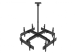EQUIP  32"-65" Ceiling Mount Quad Screen TV Bracket | 650372 | 4015867207994