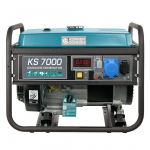 K&Ouml;NNER & S&Ouml;HNEN K&ouml;nner & S&ouml;hnen KS 7000 engine-generator 5000 W 25 L Petrol Black, Teal | KS7000 | 4260405361076