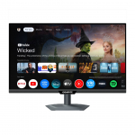 GIGABYTE M27QS 27&rdquo; 2K QHD Smart Monitor- Google TV, Wireless Display, 2560 x 1440, 180Hz, 1ms, 350 cd/m&sup2;, FreeSync, Display HDR400, HDMI 2.0, Displayport 1.4 | 100683603 | 4719331870164
