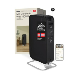 Mill  | Heater | OIL1500WIFI3 Gentle Air | Oil Filled Radiator | 1500 W | Suitable for rooms up to 22 m2 | Black | 39750717 | 7090019824943