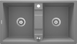 Deante 2-bowl granite sink | ZQE_S203 | 5908212081372
