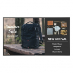 AG NEOVO  QM-6502 Digital signage flat panel 163.8 cm (64.5") LCD 400 cd/m&sup2; 4K Ultra HD Black | QM-6502 | 4710739597059