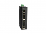LevelOne 8-Port Gigabit PoE Industrial Switch, 8 PoE Outputs, 802.3at/af PoE, 200W, -40&deg;C to 75&deg;C | 3357629 | 4015867196656