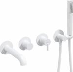 Deante Concealed 4-hole bathtub mixer | BQS_A18P | 5907650858287