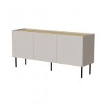 Cama MEBLE Cama FELLINI chest of drawers 150x40x70 cashmere + oiled oak top | 400120 | 5903815010668