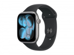 APPLE  Watch Series 11 GPS + Cellular 46mm Space Grey Aluminium Case with Black Sport Band - M/L | 100608659 | 0195950630817