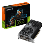 GIGABYTE  GeForce RTX 5060 WINDFORCE MAX OC V2 8G Graphics Card - 8GB GDDR7, 128bit, PCI-E 5.0, 2512MHz Core Clock, 3 x DP, 1 x HDMI, NVIDIA DLSS 4, GV-N5060WF2MAX OCV2-8GD | GV-N5060WF2MAX OCV2-8GD | 4719331357382