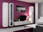 Cama MEBLE Cama Living room cabinet set VIGO 2 white/white gloss | VIGO 2 BI/BI