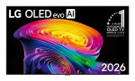 LG OLED evo AI OLED55C61LA TV 139.7 cm (55") 4K Ultra HD Smart TV Wi-Fi Black | OLED55C61LA.AEU | 8806096685792