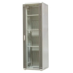 EMITER NET Free-standing frame cabinet Net Top, 42U, front door sheet metal/glass, 600x600x1980mm (width/depth/height) EM/SH05D-6642 | EM/SH05D-6642 | 5906764107205
