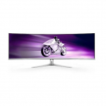 Philips  Evnia 8000 49M2C8900/00 computer monitor 124.2 cm (48.9") 5120 x 1440 pixels Dual QHD QD-OLED White | 49M2C8900/00 | 8712581801663