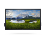 Dell  Pro 65 Plus P6524QT Interactive flat panel 163.9 cm (64.5") LCD 350 cd/m&sup2; 4K Ultra HD Black Touchscreen | DELL-P6524QT | 5397184821541
