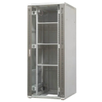 EMITER NET Free-standing frame cabinet Net Top, 42U, front door sheet metal/glass, 800x1000x1980mm (width/depth/height) EM/SH05D-8042 | EM/SH05D-8042 | 5906764108110