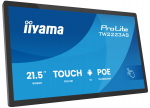 IIYAMA  TW2223AS-B3P Signage Display Interactive flat panel 54.6 cm (21.5") Wi-Fi 450 cd/m&sup2; Full HD Black Touchscreen Built-in processor Android 24/7 | 580187 | 4948570127160
