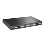 TP-LINK  JetStream 48-Port Gigabit and 4-Port 10GE SFP+ L2+ Managed Switch with 48-Port PoE+ | 1675813 | 0840030702518