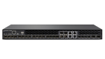 LANCOM XS-6128QF Managed L2/L3 1U Black | 61860 | 4044144618604