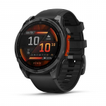 Garmin  Fenix 8 3.56 cm (1.4") AMOLED 47 mm Digital 454 x 454 pixels Touchscreen Black Wi-Fi GPS (satellite) | 010-02904-00 | 753759338060