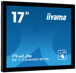 IIYAMA  TF1734MC-B7X computer monitor 43.2 cm (17") 1280 x 1024 pixels SXGA LED Touchscreen Black | TF1734MC-B7X | 4948570118397