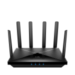 Cudy  P5 wireless router Gigabit Ethernet Dual-band (2.4 GHz / 5 GHz) 5G Black | P5_EU | 6971690792282
