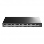 Cudy  GS5048S4 network switch Managed L3 Gigabit Ethernet (10/100/1000) Black | GS5048S4 | 6971690793012