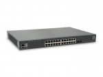 LevelOne KILBY 28-Port Stackable L3 Managed Gigabit Switch, 2 x 10GbE SFP+, 1 x 10GbE Module Slot | GTL-2891 | 4015867199015