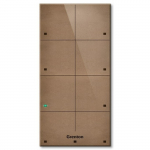 Grenton  touch panel / 8 touch zones / TF-Bus / bright, natural leather front | TPA-808-T-02 | 5902983719519