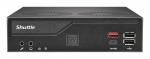 Shuttle  Slim PC DH810 , S1851, 1x HDMI (2.1), 1x DP, 1x USB-C (DP), 1x 2.5", 2x M.2, 2x LAN (Intel 1G + 2.5G), 2x COM, 24/7 permanent operation, incl. VESA | DH810 | 0887993007816