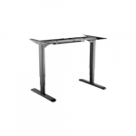 EQUIP  ERGO Electric Sit-Stand Desk Frame, Dual Motor, Black | 650805 | 4015867205310