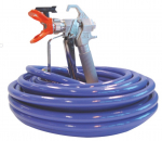 Graco STANOWISKO MALARSKIE PISTOLET CONSTRACTOR + WĄŻ BLUEMAX II 15m + KOŃC&Oacute;WKA BICZOWA 0,9m | 11014056 | 0633955215610