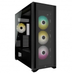 Corsair  | Tempered Glass Full-Tower PC Case | iCUE 7000X RGB | Side window | Black | Full-Tower | Power supply included No | ATX | CC-9011226-WW | 840006639435