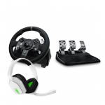 LOGITECH G920 DRIVING FORCE RACING WHEEL/BDL WHITE EMEA-914 G920 + A10 | 991-000487 | 5099206119109