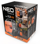 NEO TOOLS  inverter generator 3200W, orange/black | 04-734 | 5906692033614