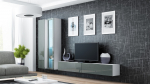 Cama MEBLE Cama Living room cabinet set VIGO 3 white/grey gloss | VIGO 3 BI/SZ