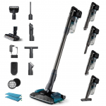 Philips  8000 series XC8057/01 stick vacuum/electric broom Battery Dry&wet Cyclonic Bagless 0.6 L Aqua colour, Black | XC8057/01 | 8720389022449