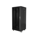LANBERG  FF01-6627-12B rack cabinet 27U Freestanding rack Black | FF01-6627-12B | 5901969414929