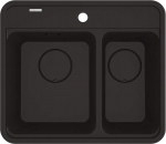 Deante Granite sink 1.5-bowl | ZKM_N503 | 5907650871750
