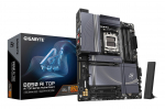 GIGABYTE  B850 AI TOP Motherboard - AMD Ryzen 9000 Series CPUs, 16+2+2 Phases Digital VRM, up to 8600MHz DDR5 (OC), 2xPCIe 5.0 + 1xPCIe 4.0 M.2, 10 LAN, WIFI 7, USB 3.2 Gen 2x2 | B850 AI TOP | 4719331866570
