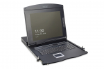 Digitus  17" LCD KVM Console, 8-Port VGA, german Keyboard | DS-72210-2GE | 4016032449300