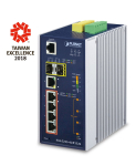 Planet  IGS-5225-4UP1T2S network switch Managed L2+ Gigabit Ethernet (10/100/1000) Power over Ethernet (PoE) Blue, Silver | IGS-5225-4UP1T2S | 4711605282444