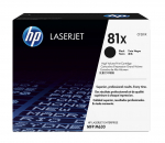 Hewlett-Packard HP 81X High Yield Black Original LaserJet Toner Cartridge | CF281X | 887758147900
