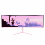 Arozzi  Nova 49&rdquo; Curved computer monitor 124.5 cm (49") 5120 x 1440 pixels Dual QHD LED Pink | 548640 | 0850072937038