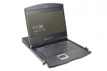 Digitus  19" LCD KVM Console, 8-Port Cat 5, german Keyboard | DS-72211-4GE | 4016032449379