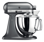 KitchenAid  5KSM175PSEMS  Artisan food processor 300 W 4.8 L Silver | 5KSM175PSEMS | 5413184200541