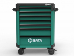 Workshop trolley 7-drawer ST95113G green | 1080819 | 7891645178611